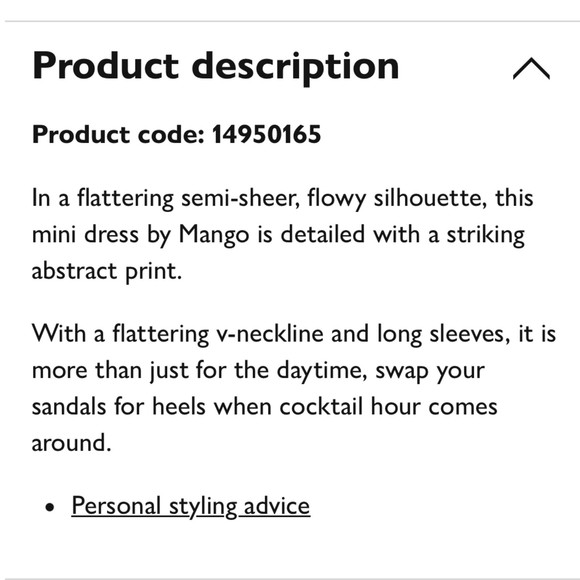 Mango Grace Abstract Ruffled Mini Dress - Picture 6 of 13